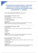 CAPM PRACTICE EXAM 2026&sol;2027 &vert; CERTIFIED ASSOCIATE IN PROJECT MANAGEMENT &vert; 75 VERIFIED Q&A &vert; DETAILED RATIONALES &vert; PASS GUARANTEED &ndash; A&plus; GRADED
