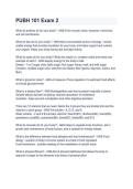 PUBH 101 Exam 2 2026&sol;2027 &vert; Study Guide&comma; Practice Questions & Exam Review