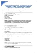 NIMS ICS 300 EXAM 2026&sol;2027 &vert; INTERMEDIATE INCIDENT COMMAND SYSTEM &vert; 40 VERIFIED Q&A &vert; DETAILED RATIONALES &vert; PASS GUARANTEED &ndash; A&plus; GRADED