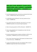 EPA 608 EXAM NEWEST EXAM 2026&sol;GUARANTEED PASS &sol;ACTUAL EXAMS