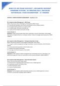 NIMS ICS 400 EXAM 2026&sol;2027 &vert; ADVANCED INCIDENT COMMAND SYSTEM &vert; 40 VERIFIED Q&A &vert; DETAILED RATIONALES &vert; PASS GUARANTEED &ndash; A&plus; GRADED