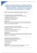NIMS ICS 600 EXAM 2026&sol;2027 &vert; ADVANCED INCIDENT COMMAND SYSTEM FOR COMMAND AND GENERAL STAFF &ndash; COMPLEX INCIDENTS &vert; 40 VERIFIED Q&A &vert; DETAILED RATIONALES &vert; PASS GUARANTEED &ndash; A&plus; GRADED