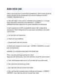 BSN HESI 266 2026&sol;2027 &vert; Study Guide&comma; Practice Questions & Exam Review