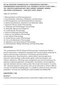 NR 565 ADVANCED PHARMACOLOGY FUNDAMENTALS final & midterm exams package &mdash; PRACTICE EXAM&comma; ACTUAL STUDY GUIDE & TESTBANK &vert; LATEST UPDATE 2026&sol;2027 &vert; 100&plus; PRACTICE QUESTIONS WITH 100&percnt; CORRECT ANSWERS &vert; INSTANT PDF DOWNLOAD