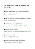 NST 10 MIDTERM 2 COMPREHENSIVE STUDY&NewLine;GUIDE 2026&NewLine;