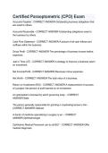 Certified Paraoptometric CPO Exam 2026&sol;2027 &vert; Study Guide & Exam Review