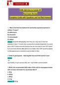 CMN 568 Intro to Family NP &vert; Final Exam Review &vert; Complete Guide with Questions and Verified Answers