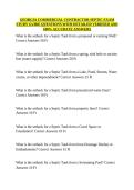 GEORGIA COMMERCIAL CONTRACTOR SEPTIC EXAM STUDY GUIDE QUESTIONS WITH DETAILED VERIFIED AND 100&percnt; ACCURATE ANSWERS