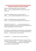 WV SEPTIC INSTALLERS QUESTIONS WITH DETAILED VERIFIED AND 100&percnt; ACCURATE ANSWERS