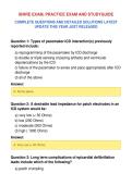IBHRE EXAM&comma; PRACTICE EXAM AND STUDYGUIDE&NewLine;COMPLETE QUESTIONS AND DETAILED SOLUTIONS LATEST&NewLine;UPDATE THIS YEAR JUST RELEASED