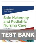 TEST BANK FOR Safe Maternity & Pediatric Nursing Care Third Edition by Luanne LinnardT-Palmer &comma; Gloria Haile CoatsISBN&colon;9780803697348 COMPLETE GUIDE ALL CHAPTERS COVERED 100&percnt; VERIFIED A&plus; GRADE ASSURED&excl;&excl;&excl;&excl;&excl; NEW LATEST UPDATE&excl;&excl;&excl;&excl;&excl;