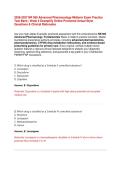 2026 NR 565 Advanced Pharmacology Midterm Exam Practice Test Bank &vert; Week 4 Examplify Online Proctored Actual Style Questions & Clinical Rationales