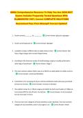 OMSA Comprehensive Resource To Help You Ace 2026-2027 &NewLine;Exams Includes Frequently Tested Questions With &NewLine;ELABORATED 100&percnt; Correct COMPLETE SOLUTIONS  &NewLine;Guaranteed Pass First Attempt&excl;&excl; Current Update&excl;&excl; 