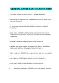 GENERAL CRANE CERTIFICATION PREP EXAMS WITH CORRECT UPDATED ANSWERS