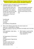 Registered Dietetics Exam &lpar;RDN&rpar; Test Questions with all Correct & 100&percnt; Verified Answers &vert;Already Graded A&plus;