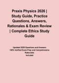 Praxis Physics 2026 &vert; Study Guide&comma; Practice Questions&comma; Answers&comma; Rationales & Exam Review