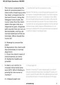 NCLEX Style Questions - NEURO 2026&sol;2027 &vert; Study Guide&comma; Practice Questions & Answers &vert; NCLEX-RN Exam Prep