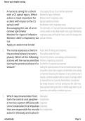 Neuro Quiz Simple Nursing 2026&sol;2027 &vert; Study Guide&comma; Practice Questions & Answers &vert; NCLEX-RN Exam Prep