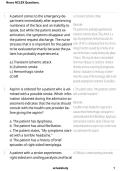 Neuro NCLEX Questions 2026&sol;2027 &vert; Study Guide&comma; Practice Questions & Answers &vert; NCLEX-RN Exam Prep
