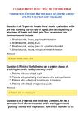 ITLS ADVANCED POST TEST 9th EDITION EXAM&NewLine;COMPLETE QUESTIONS AND DETAILED SOLUTIONS LATEST&NewLine;UPDATE THIS YEAR JUST RELEASED
