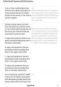 Guillain-Barr&eacute; Syndrome NCLEX Questions 2026&sol;2027 &vert; Study Guide&comma; Practice Questions & Answers &vert; NCLEX-RN Exam Prep