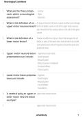 Neurological Conditions 2026&sol;2027 &vert; Study Guide&comma; Practice Questions & Answers &vert; NCLEX-RN Exam Prep