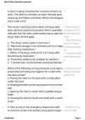 Neuro NCLEX Questions Answered 2026&sol;2027 &vert; Study Guide&comma; Practice Questions & Answers &vert; NCLEX-RN Exam Prep