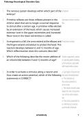 Pathology Neurological Disorders Quiz 2026&sol;2027 &vert; Study Guide&comma; Practice Questions & Answers &vert; NCLEX-RN Exam Prep