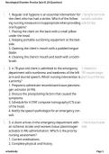 Neurological Disorders Practice Quiz 1 &lpar;10 Questions&rpar; 2026&sol;2027 &vert; Study Guide&comma; Practice Questions & Answers &vert; NCLEX-RN Exam Prep