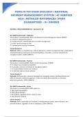 FEMA IS-700 EXAM 2026&sol;2027 &vert; NATIONAL INCIDENT MANAGEMENT SYSTEM &vert; 40 VERIFIED Q&A &vert; DETAILED RATIONALES &vert; PASS GUARANTEED &ndash; A&plus; GRADED