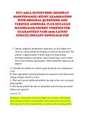 NYC AREA SUPERVISOR &lpar;HIGHWAY &NewLine;MAINTENANCE&rpar; QUESTION BANK WITH &NewLine;ORIGINAL QUESTIONS AND VERIFIED &NewLine;ANSWERS&comma; PLUS DETAILED &NewLine;RATIONALES&sol;EXPERT VERIFIED FOR &NewLine;GUARANTEED PASS 2026&sol;LATEST &NewLine;UPDATE&sol;INSTANT DOWNLOAD PDF