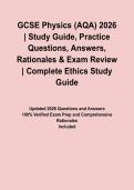 GCSE Physics &lpar;AQA&rpar; 2026 &vert; Study Guide&comma; Practice Questions&comma; Answers&comma; Rationales & Exam Review&NewLine;&NewLine;