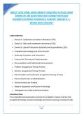 NBCOT COTA FINAL EXAM NEWEST 2026&sol;2027 ACTUAL EXAM &NewLine;COMPLETE 190 QUESTIONS AND CORRECT DETAILED &NewLine;ANSWERS &lpar;VERIFIED ANSWERS&rpar; &vert; ALREADY GRADED A&plus; &vert; &NewLine;BRAND NEW VERSION&excl; 