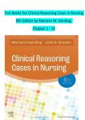 Test Bank for Clinical Reasoning Cases in Nursing&comma; 8th Edition by Harding & Snyder&NewLine;