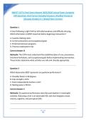 NBCOT COTA Final Exam Newest 2025&sol;2026 Actual Exam Complete &NewLine;190 Questions And Correct Detailed Answers &lpar;Verified Answers&rpar; &NewLine;&vert;Already Graded A&plus;&vert;&vert;Brand New Version&excl; 