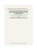 NCTI Progression Field Tech 5-6 &vert; National Cable Television Institute &vert; Academic Year 2026&sol;2027 &vert; Final Comprehensive Examination &vert; 100 Verified Questions and Correct Answer Rationales &vert; rated 100&percnt; correct&period;