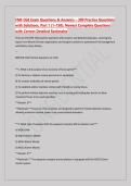 AALAS LAT Certification Exam Test Bank 2&colon; 400 Latest Practice &NewLine;Questions with Verified Answers&comma; Detailed Rationales & A&plus; &NewLine;Graded Solutions