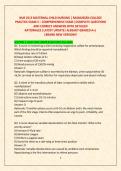 NUR 2513 MATERNAL-CHILD NURSING &vert; RASMUSSEN COLLEGE PRACTICE EXAM 3 &ndash; COMPREHENSIVE EXAM &vert;COMPLETE QUESTIONS AND CORRECT ANSWERS WITH DETAILED RATIONALES &vert;LATEST UPDATE&vert; ALREADY GRADED A&plus;&vert; &vert;BRAND NEW VERSION&excl;&excl; 