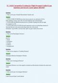 TC 3-04&period;93 Aeromedical Training for Flight Personnel Verified Exam&NewLine;Questions and Answers Latest update 2026&sol;2027