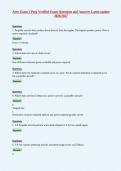 Aero Exam 2 Prep Verified Exam Questions and Answers Latest update&NewLine;2026&sol;2027