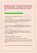 SW 650 Final Exam Prep&colon; 150 Practice Questions & Detailed Rationales &mdash; All Quizzes & Midterm Exam Covered &lpar;Newest Complete Study Guide&comma; Graded A&plus;&rpar;