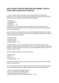 NUR 221 EXAM 2 PRACTICE QUESTIONS AND ANSWERS &vert; NUR 221 STUDY GUIDE & PRACTICE TEST 2026&sol;2027