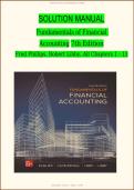 Solutions Manual for For Fundamentals of Financial Accounting 7ce Fred Phillips Robert