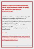  Gemeenschapsgezondheidsverpleegkunde &NewLine;&lpar;GGV&rpar; &ndash; Nederlands Eindexamen&colon; 145 Vragen &NewLine;met Antwoorden en Uitgebreide &NewLine;Verantwoordingen 