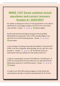 RNSG 1327 Exam updated actual&NewLine;questions and correct answers&NewLine;Graded A&plus; 2026&sol;2027&NewLine;the student is studying the history of &ast;nursing education&ast;&period; she is able to&NewLine;identify which nursing degree program as the first one in the united&NewLine;states for RNs&quest; - Answer d