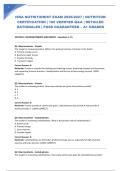 ISSA NUTRITIONIST EXAM 2026&sol;2027 &vert; NUTRITION CERTIFICATION &vert; 100 VERIFIED Q&A &vert; DETAILED RATIONALES &vert; PASS GUARANTEED &ndash; A&plus; GRADED