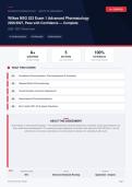  NSG 533 Advanced Pharmacology Exam 1 Wilkes University 2026&sol;2027 &ndash; Questions and Answers &vert; 100&percnt; Verified &vert; Complete Verified Answers &ndash; Pass Guaranteed &ndash; A&plus; Graded