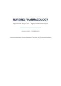 NURSING PHARMACOLOGY&NewLine;High-Yield RN Study Guide &mdash; Aligned with ATI Exam Topics