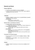 Introduction to Chemistry for Biology&colon; Complete Study Guide &vert; Atoms&comma; Bonds&comma; Water&comma; pH & Molecules