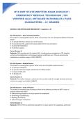NYS EMT STATE WRITTEN EXAM 2026&sol;2027 &vert; EMERGENCY MEDICAL TECHNICIAN &vert; 100 VERIFIED Q&A &vert; DETAILED RATIONALES &vert; PASS GUARANTEED &ndash; A&plus; GRADED